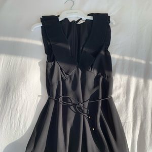Zimmermann pleat tier dress (Black)
